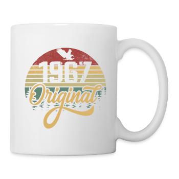 Original 1967 Vintage - 1967 Birthday Gift - Mug - white - Right