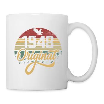 Original 1948 Vintage - Cadeau D’anniversaire 1948 - Mug blanc - blanc - Droite
