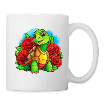 Mega Cute Turtle - Mug - white - Right