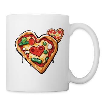 Pizza / Fast Food / Italian / Margherita - Mug - white - Right