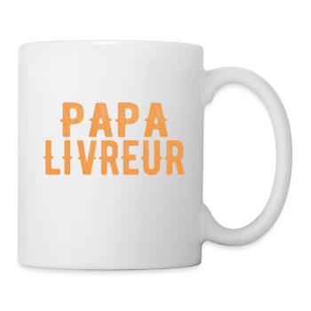 Je Suis Un Papa Livreur - Mug blanc - blanc - Droite