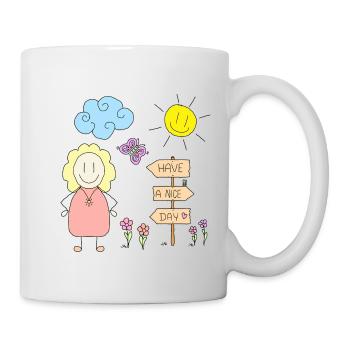 Have a nice day - Mug - white - Right
