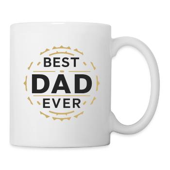 Bester Papa für immer zum Vatertag od. Geburtstag - Tasse - Weiß - Rechts