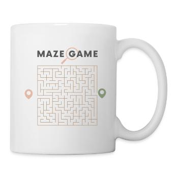 Maze Game - Tasse - Weiß - Rechts
