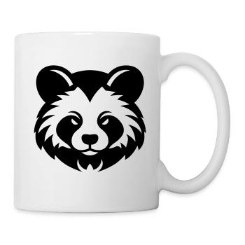 Kleiner Panda - Tasse - Weiß - Rechts