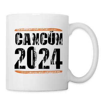 Cancun 2024 Saying - Mug - white - Right
