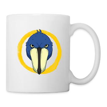 Shoebill Bird Ornithologist Forest I Gift - Mug - white - Right