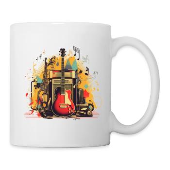 Love Music - Tasse - Weiß - Rechts