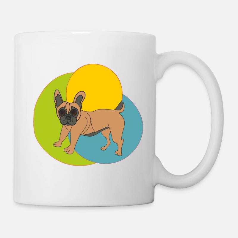 Funny Dog - Mug - white