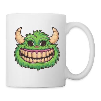 Streetstyle Monster Graffiti Kunst Streetart - Tasse - Weiß - Rechts