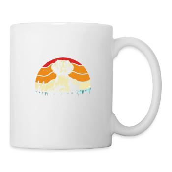 I Hug My Brittany So I Don't Choke People - Mug - white - Right