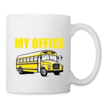 I'll Be in my Office | Funny School Bus Driver - Mug - white - Right