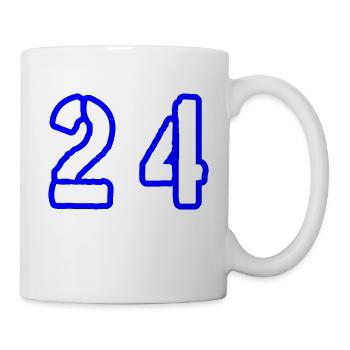 24 Number Symbol - Mug - white - Right