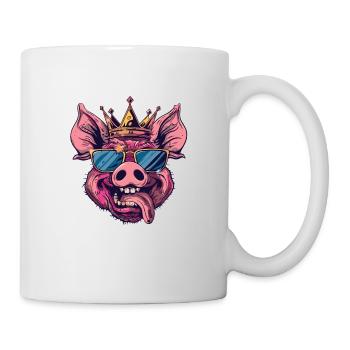 Pig Birthday Funny Party - Mug - white - Right