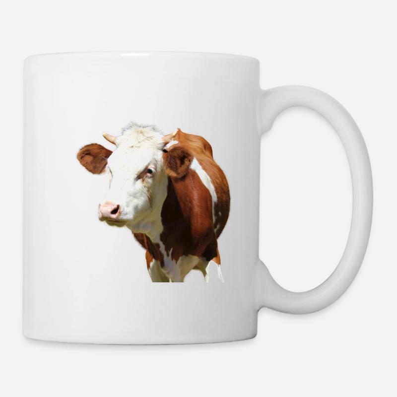 Kuh - Tasse - Weiß