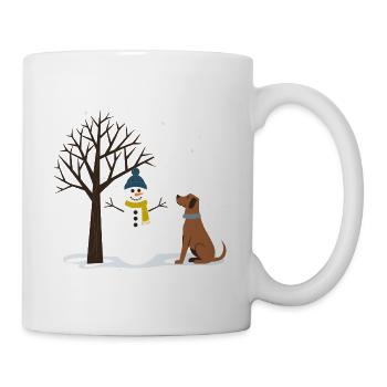 Weihnachtsbaum Christbaum Weihnachten - Tasse - Weiß - Rechts