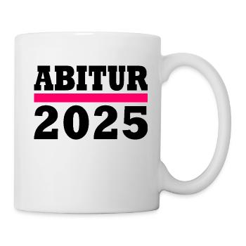 Abitur 2025 - Mug blanc - blanc - Droite