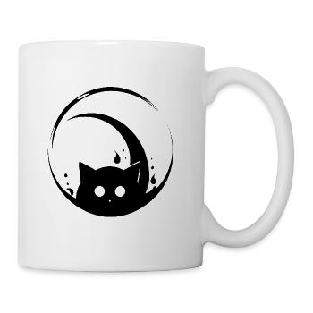Circle Cat - Mug - white - Right
