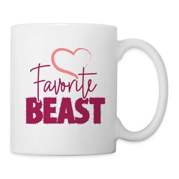 Favorite Beast - Mug - white - Right