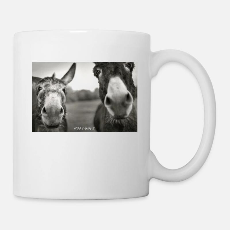 1200 Esel_Dudes - Mug - white