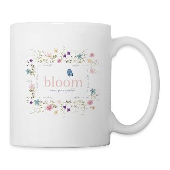 Fleurir - Mug blanc - blanc - Droite
