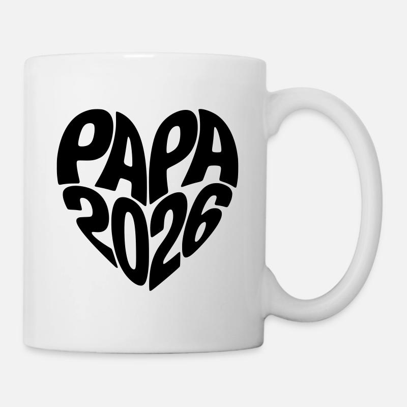 Papa 2026 - Tasse - Weiß
