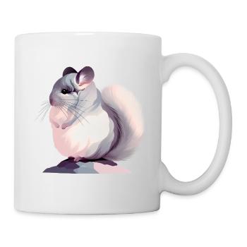 Chinchilla - Tasse - Weiß - Rechts