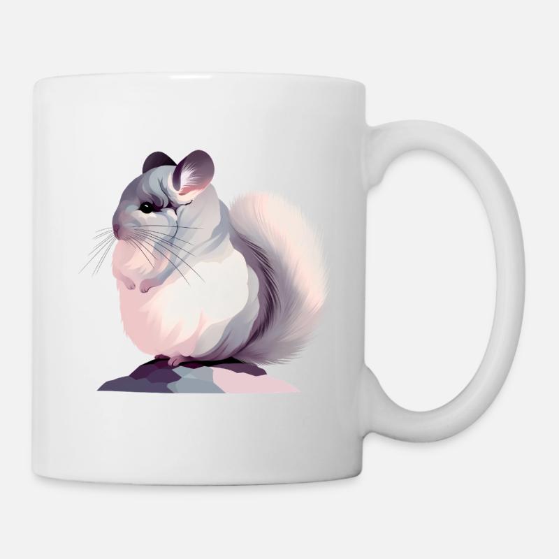 Chinchilla - Tasse - Weiß