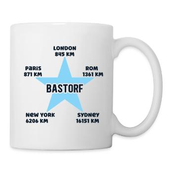 Bastorf Urlaub Ostseeküste Mecklenburg Vorpommern - Tasse - Weiß - Rechts