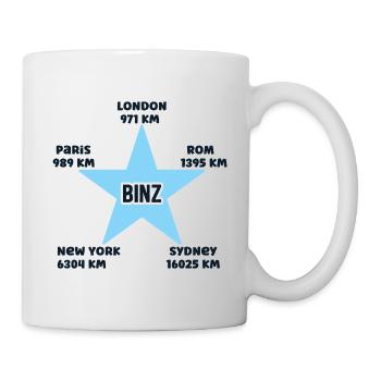 Binz Urlaub Insel Rügen Ostsee Outfit - Tasse - Weiß - Rechts