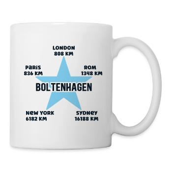 Boltenhagen Ostseebad Urlaub Ostsee Küste Ferien - Tasse - Weiß - Rechts