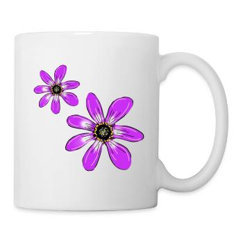 Flowers Pink - Mug - white - Right