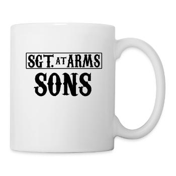 Sgt. At Arms Sons - Tasse - Weiß - Rechts