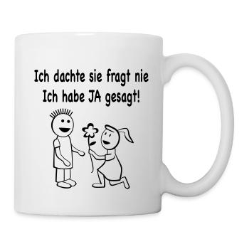 Junggesellenabschied - Tasse - Weiß - Rechts