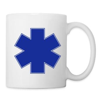 ambulancier_logo - Tasse - Weiß - Rechts