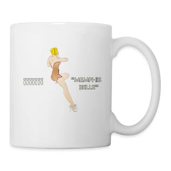 B17 MEMPHIS BELLE - Tasse - Weiß - Rechts