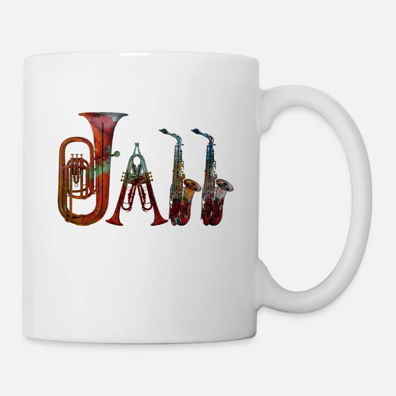 Jazz - Tasse - Weiß