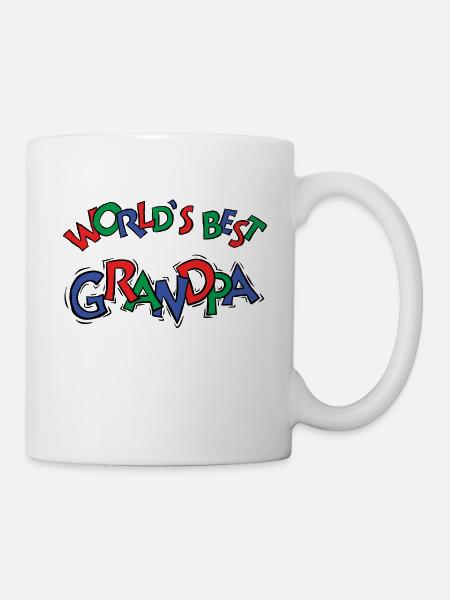 Welt bester Großvater - Tasse - Weiß
