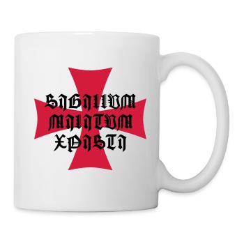 Knight's Cross award - sigillvm MILITVM xpisti - - Mug - white - Right