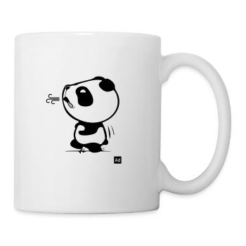 Panda Run - Tasse - Weiß - Rechts