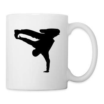 Breakdance - Tasse - Weiß - Rechts