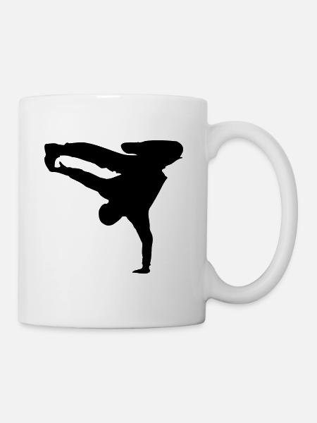 Breakdance - Tasse - Weiß