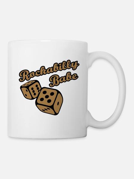 Rockabilly Babe - Mug - white