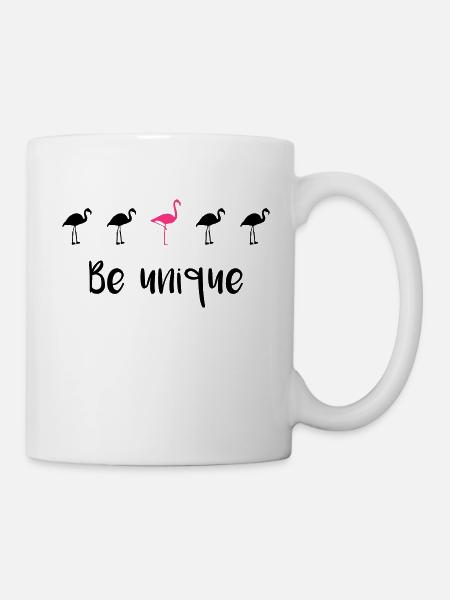 Sei einzigartig! - Tasse - Weiß
