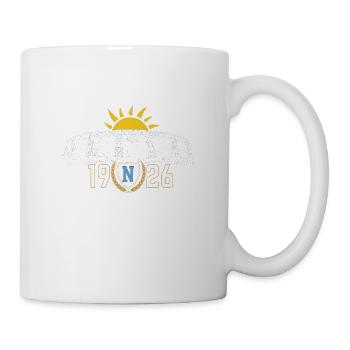 Aufgehende Sonne auf San Paolo Stadium - weiße Version - Tasse - Weiß - Rechts