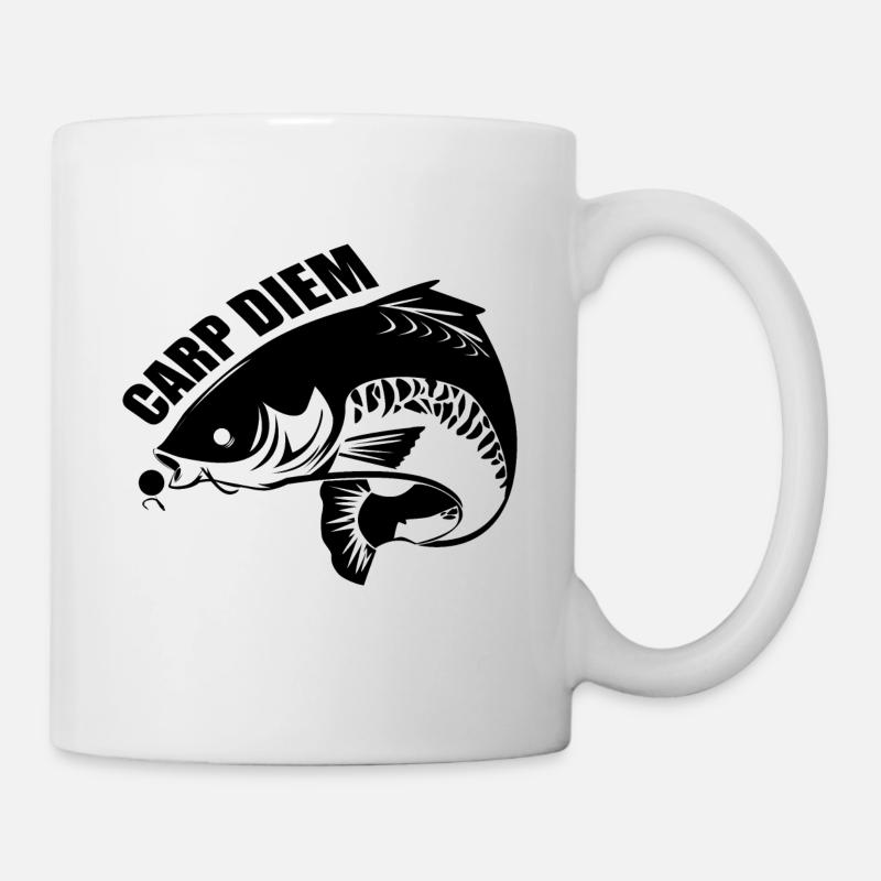 Angler - Tasse - Weiß
