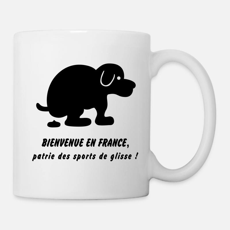 hundescheiße - Tasse - Weiß