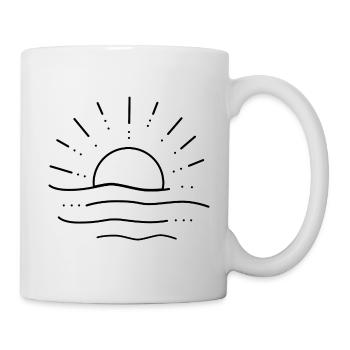 Sun Paarshirt partner look - Mug - white - Right
