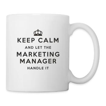 Keep Calm - Marketing Manager - Mug - white - Right