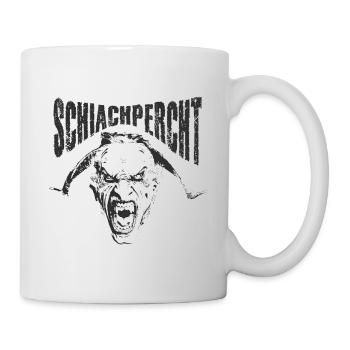 Percht Schiachpercht Shirt Geschenk - Tasse - Weiß - Rechts